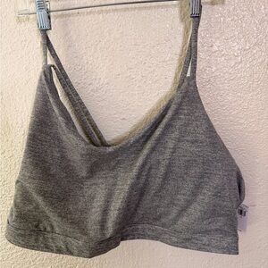 Old Navy 4X Gray Wireless Bralette - Heather Gray
